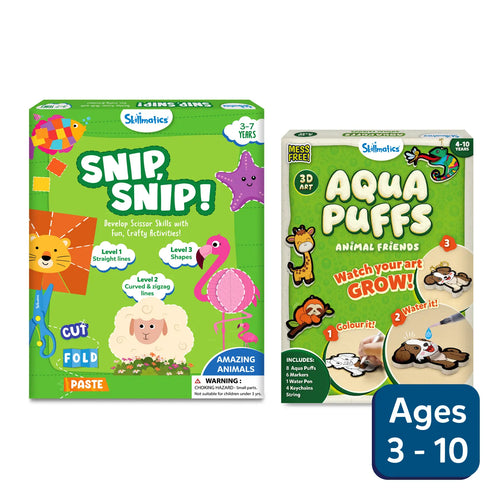 Snip, Puff & Play Animal Bundle (ages 3- 10)