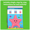 Children’s activity book with Sandy the Starfish craft exercise from Snip Snip Amazing Animals kit