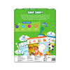 Green Snip Snip craft kit for children with safety scissors, glue stick, and activities