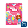 Children’s craft kit for developing scissor skills with unicorn and princess themed activities