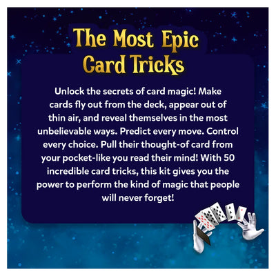 The Most Epic Card Tricks (ages 10+)
