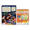 Two board game boxes for Travel and Build Combo ages 7+ displayed side by side