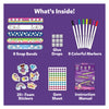 Craft kit for decorating Snap Bandz unicorns and princesses snap bracelets for kids