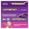 Instructions for decorating and wearing a Snap Bandz Unicorns & Princesses DIY craft activity