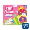 Children’s art activity kit with foam stickers for unicorn and princess designs for ages 3-7