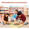 Children playing Boom Boom Bingo Sight Words board game for ages 5-8