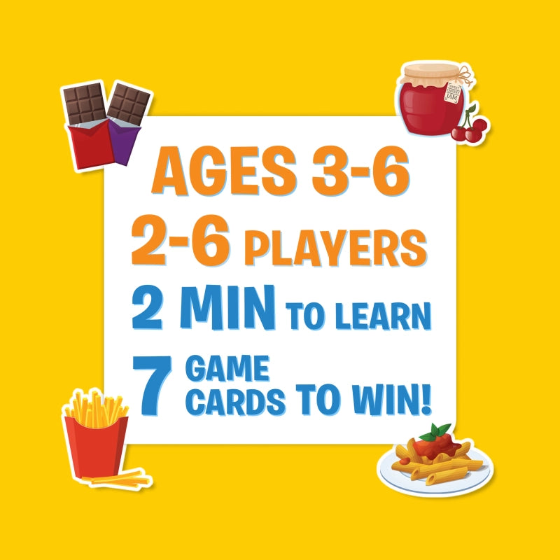 Guess in 10 Junior: Food We Eat! | Trivia card game (ages 3-6)