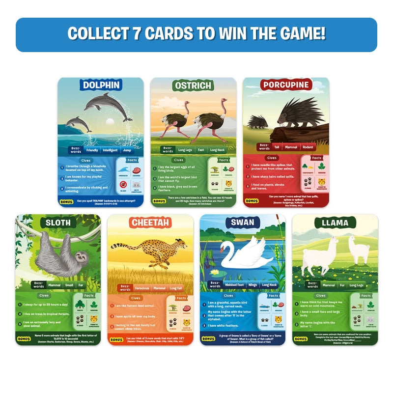 Guess in 10: Animal Planet Mega Pack | Trivia card game (ages 6+)