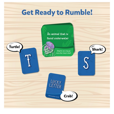 Game set with cards for Get Ready to Rumble from Rapid Rumble Superpack board game