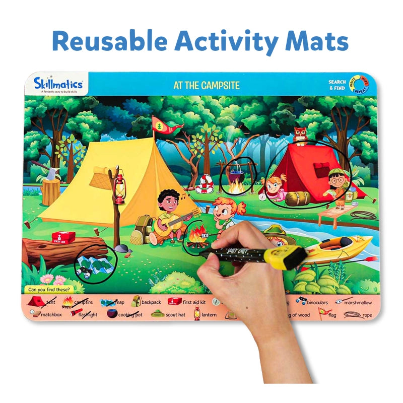 Search & Find | Reusable Activity Mats (ages 3-6)