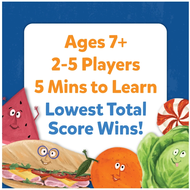 What's for Dinner | Super Fun Strategy & Memory Game (ages 7+)